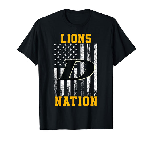Dresden Lions Logo Nation HS T-Shirt
