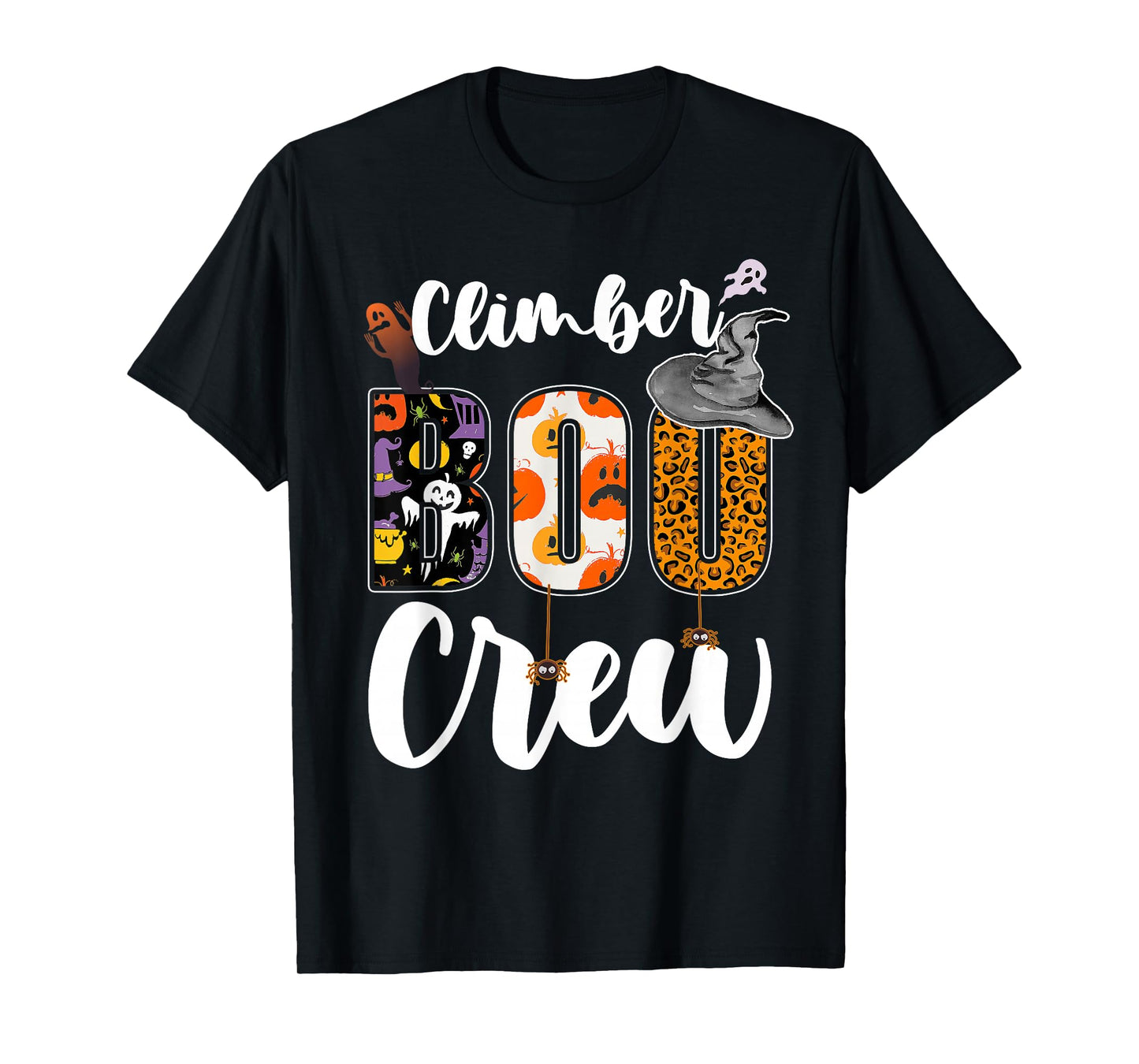 Climber Boo Crew Halloween Matching Mountain Climbing T-Shirt