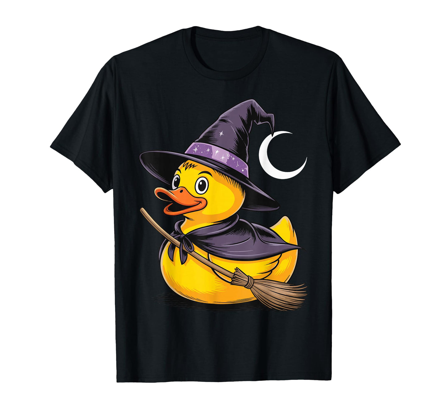 Rubber Duck Witch Halloween T-Shirt