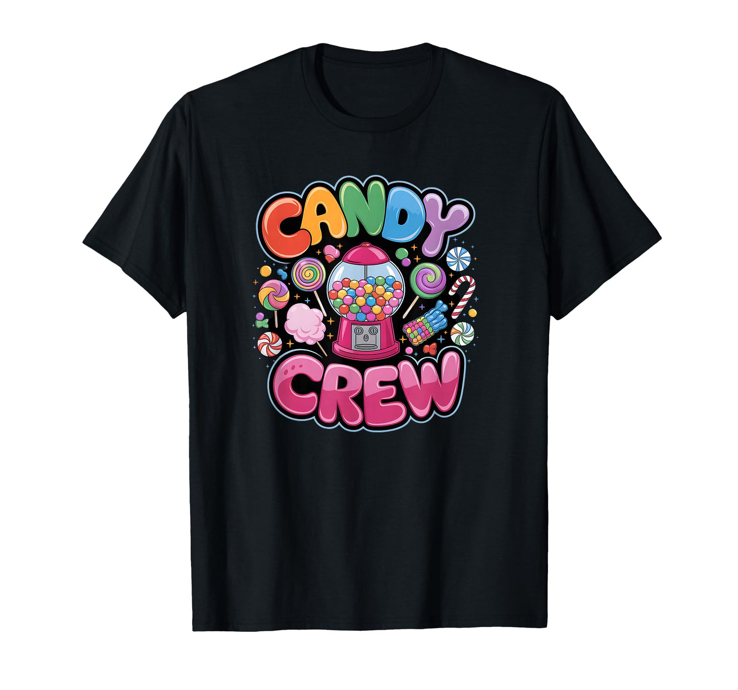 Candy Crew Candy Land Decorations Sweetie Candy Squad T-Shirt