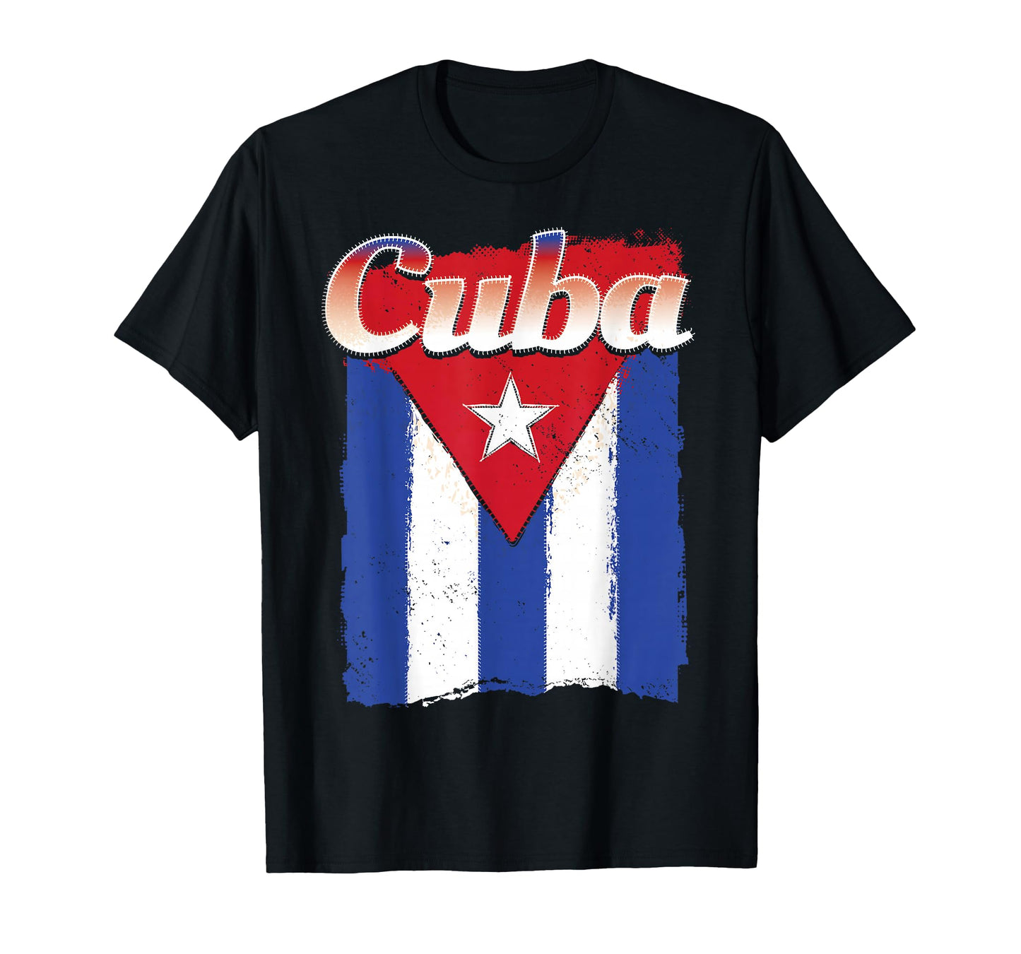 Cuban Flag Shirt Cuba Hispanic Heritage Month Patriotic T-Shirt