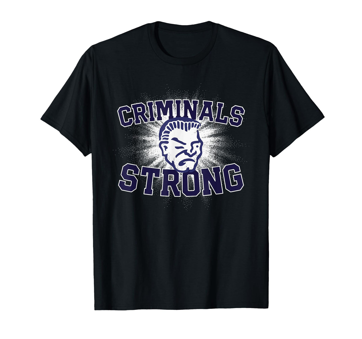 Yuma Criminals Logo Strong Flag HS T-Shirt