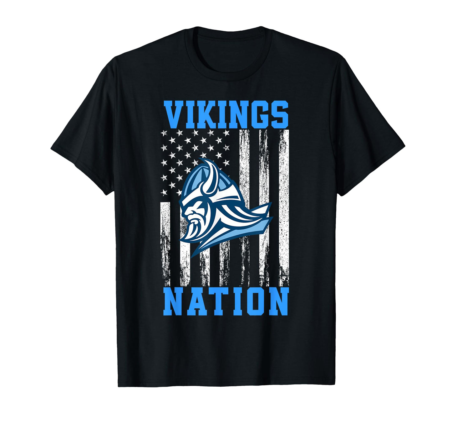 Pleasant Valley Vikings Logo Nation HS T-Shirt