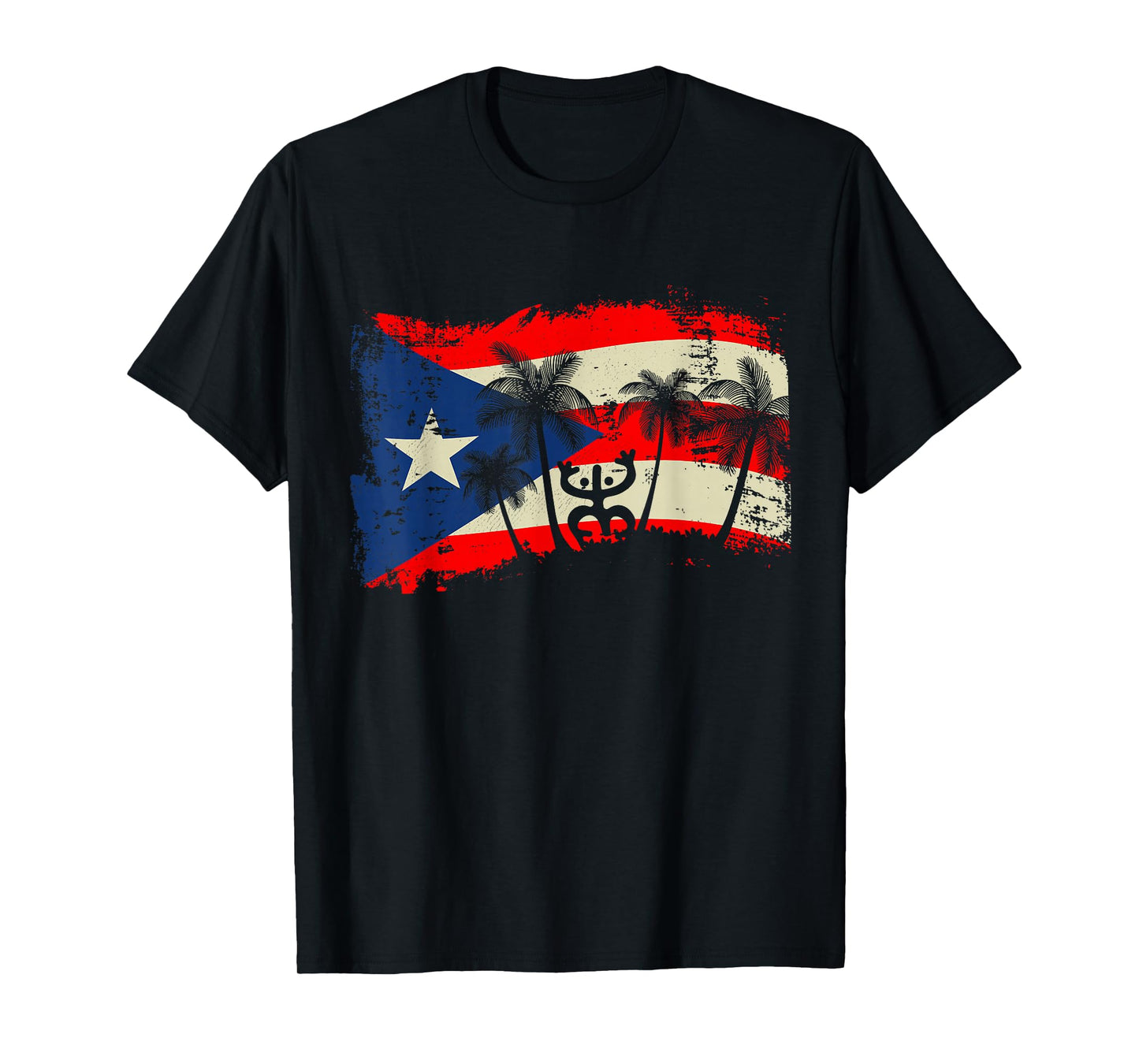 Puerto Rico Pride Taino Coqui Frog Puerto Rican Flag Boricua T-Shirt