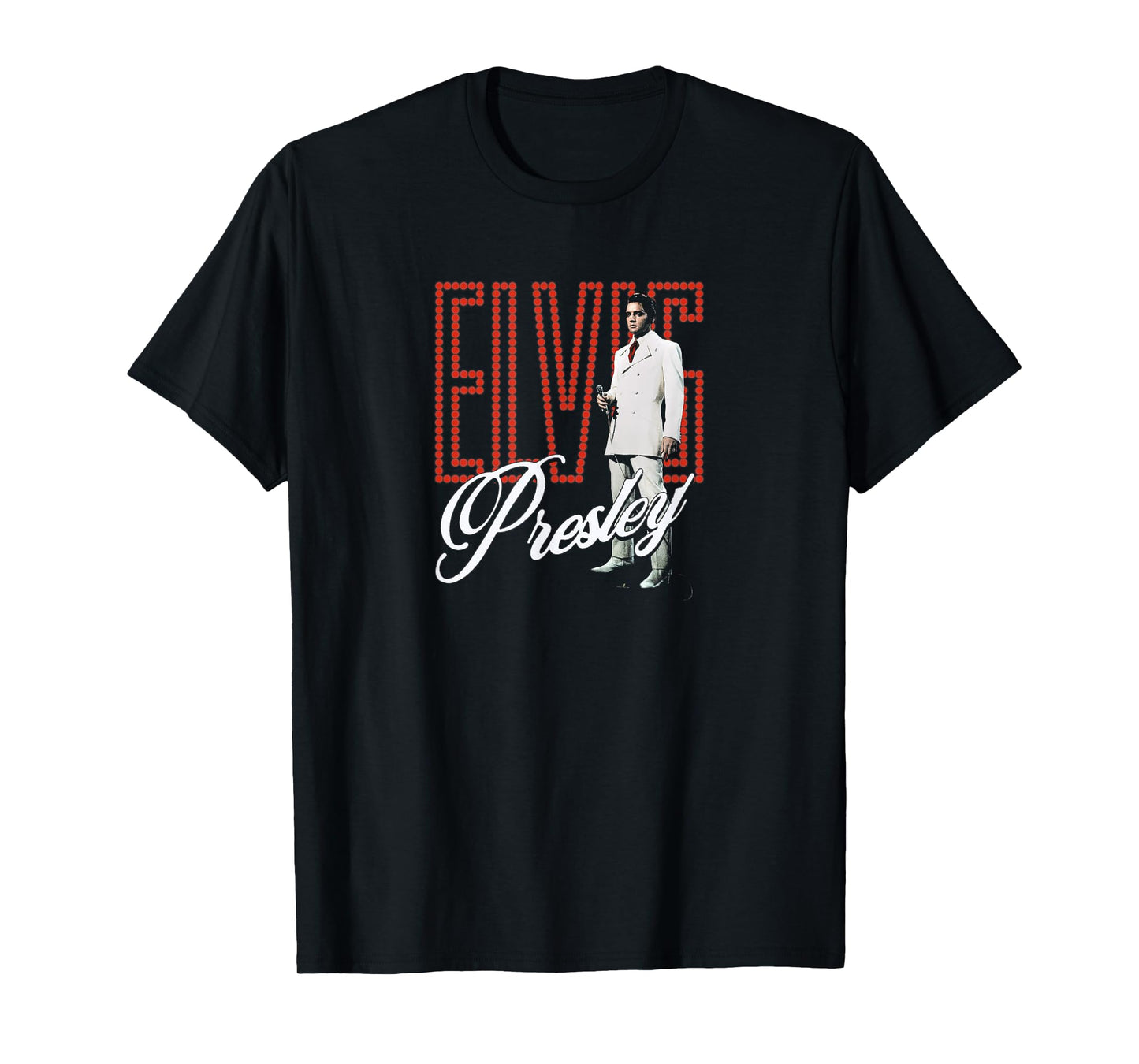 Elvis Presley Retro Lights T-Shirt