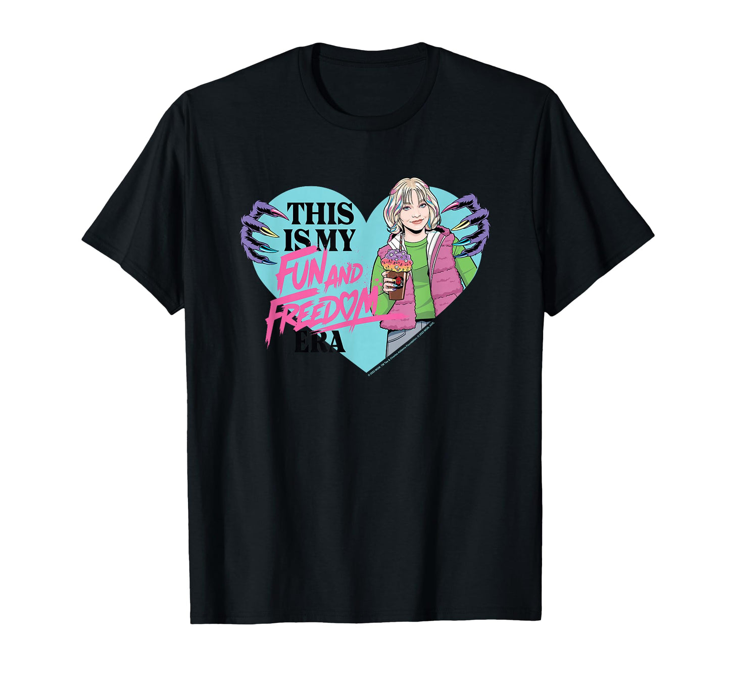 Wednesday Season 2 This is My Fun and Freedom Era Enid Heart T-Shirt