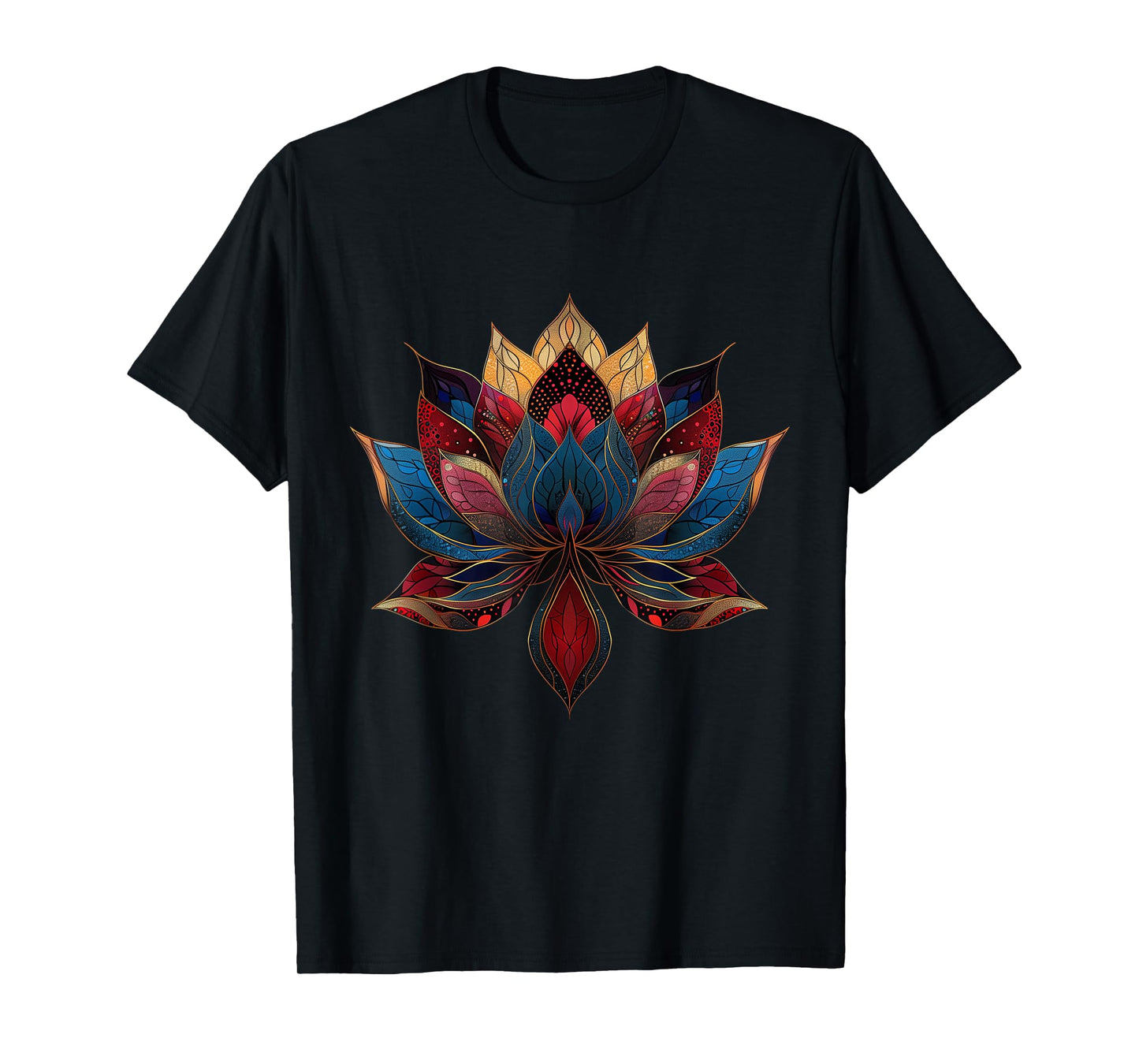 Lotus Flower Vintage Japanese Zen Buddhism Yoga T-Shirt