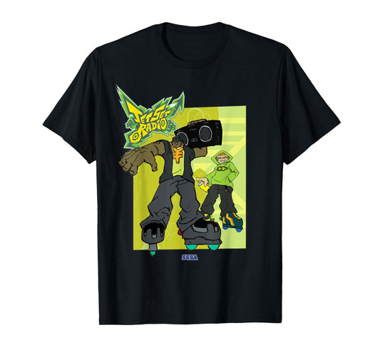 Jet Set Radio duo Combo, Yo-Yo SEGA Dreamcast video game T-Shirt