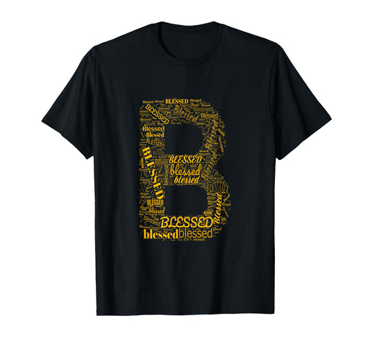 University Varsity-Gold B - Blessed In Countless Ways T-Shirt
