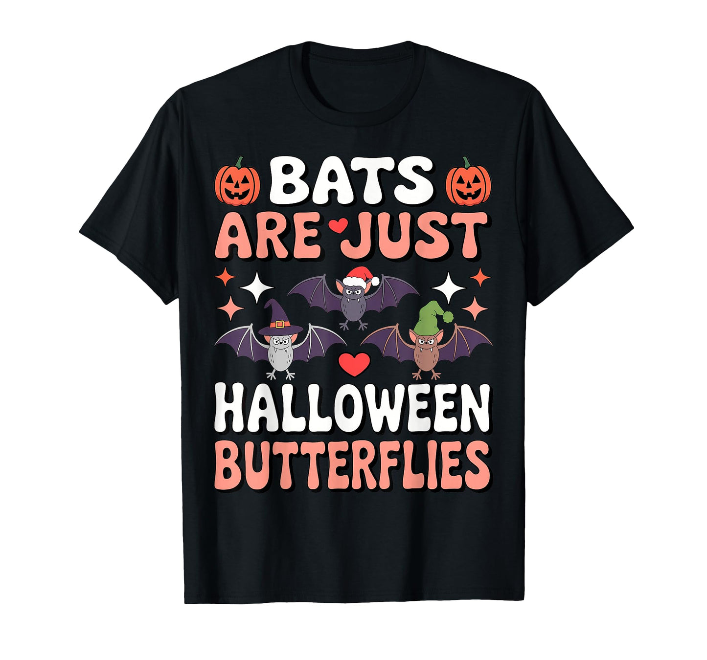 Bats are Just Halloween Butterflies Halloween Kids Costume T-Shirt