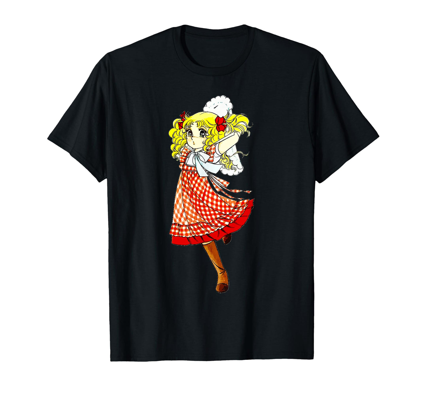 Cartoon Japanese 80s Retro Candy Candy Vintage Anime Manga T-Shirt