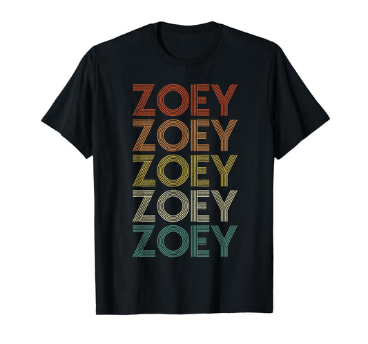 Zoey Retro Vintage T-Shirt
