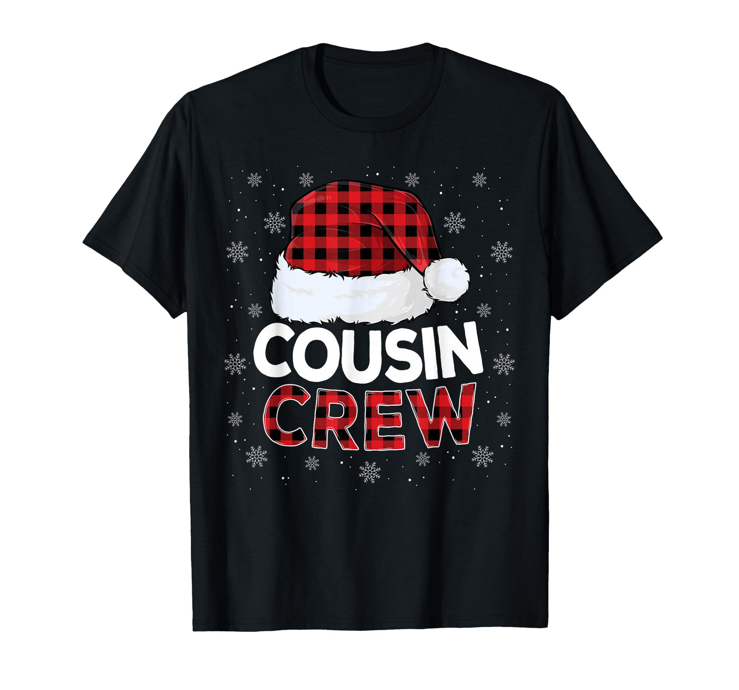 Cousin Crew Matching Family Group Christmas Pajamas T-Shirt
