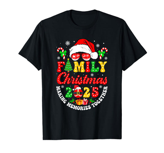 Family Christmas 2025 Christmas Squad Xmas Matching Group T-Shirt