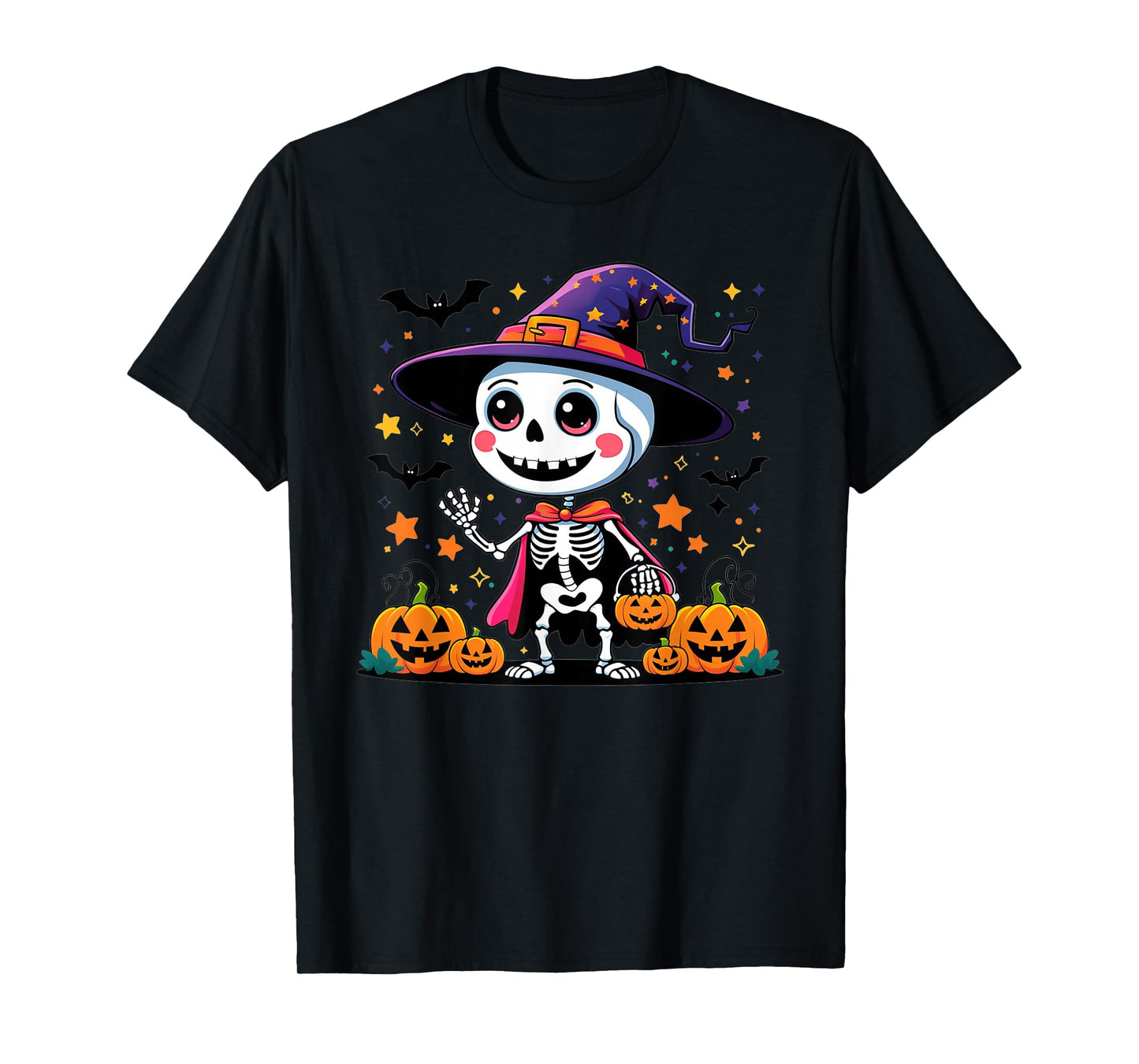 Skeleton Halloween Kids t Shirt Funny Costume Party wear T-Shirt