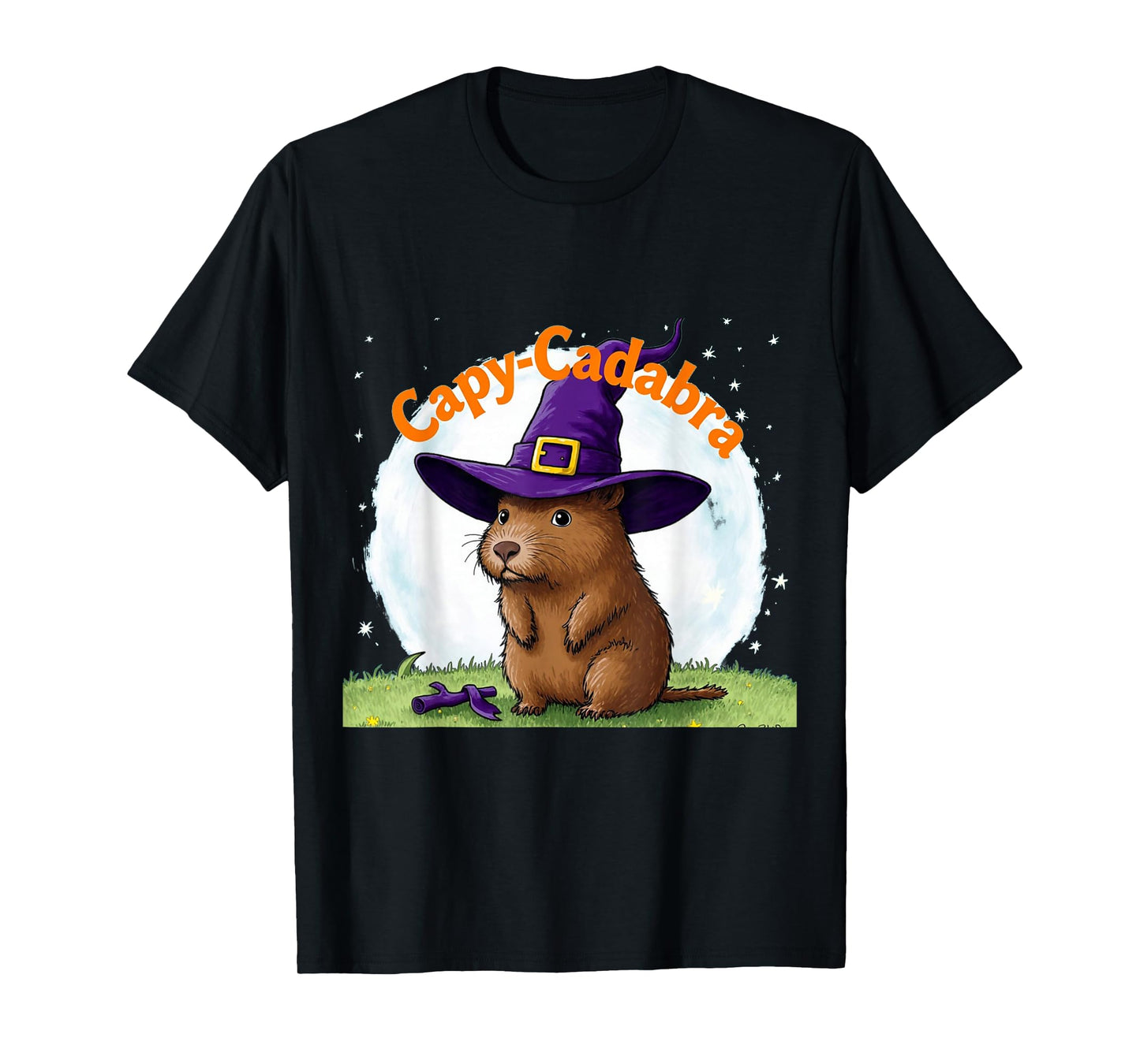 Capybara Witch T-Shirt