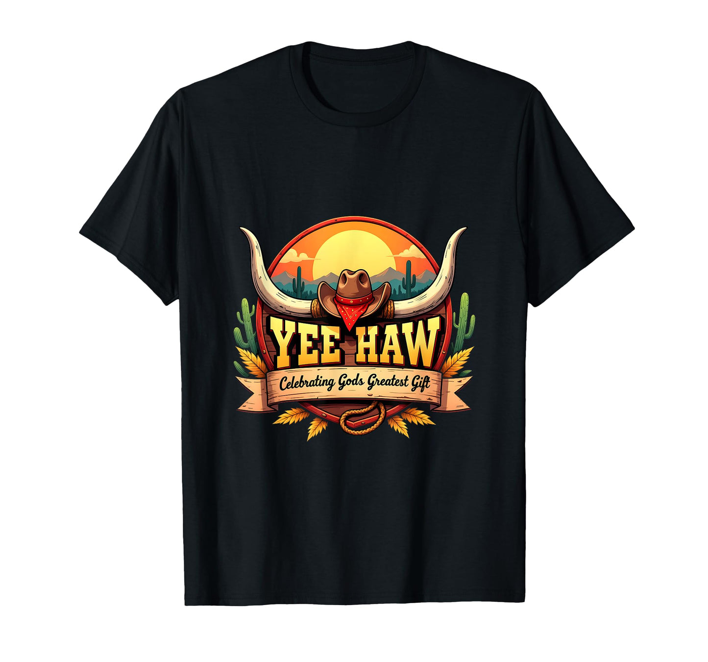 Yee Haw VBS 2025 Celebrating Greatest Camp Youth T-Shirt