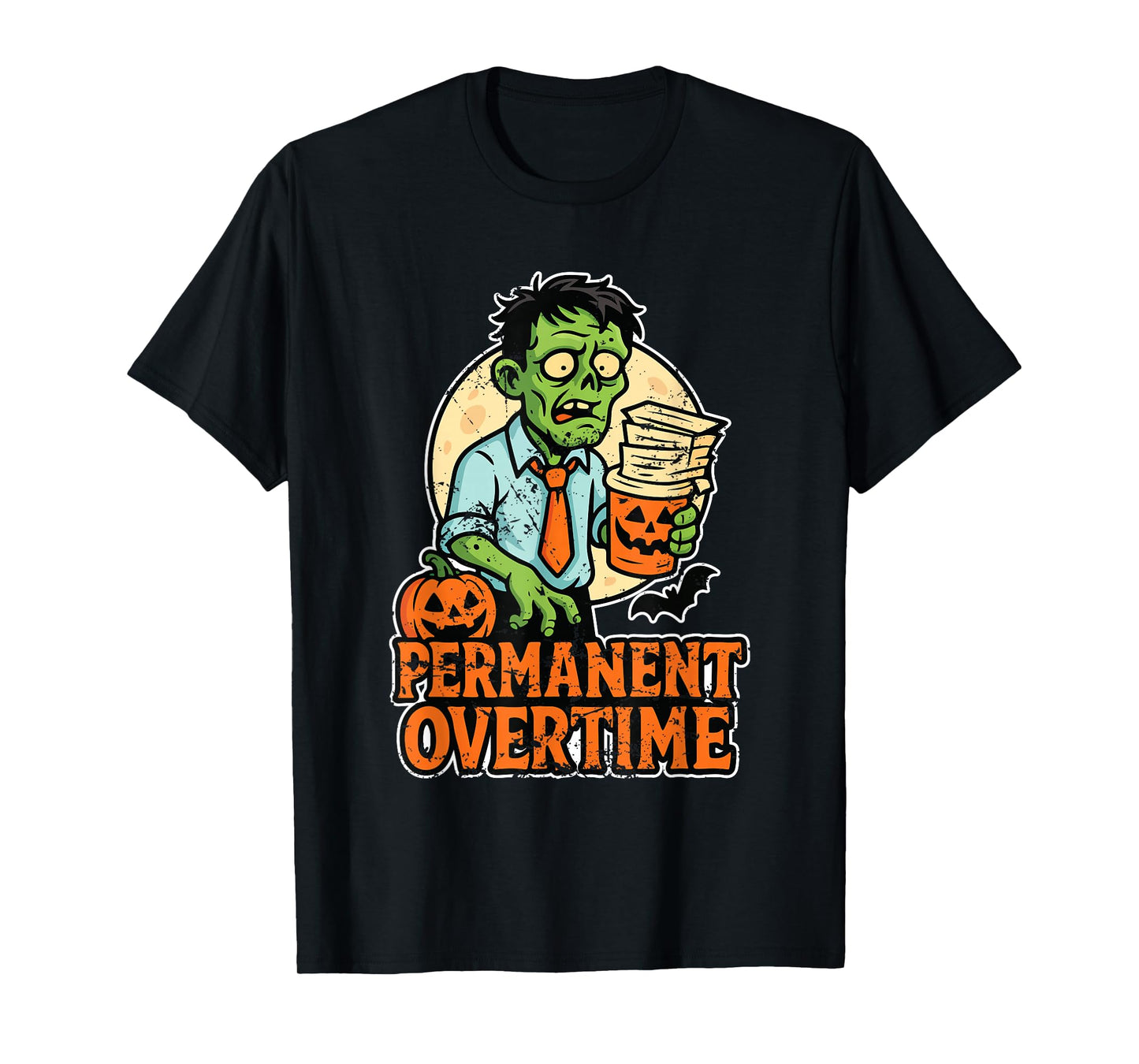 Permanent Overtime Zombie T-Shirt