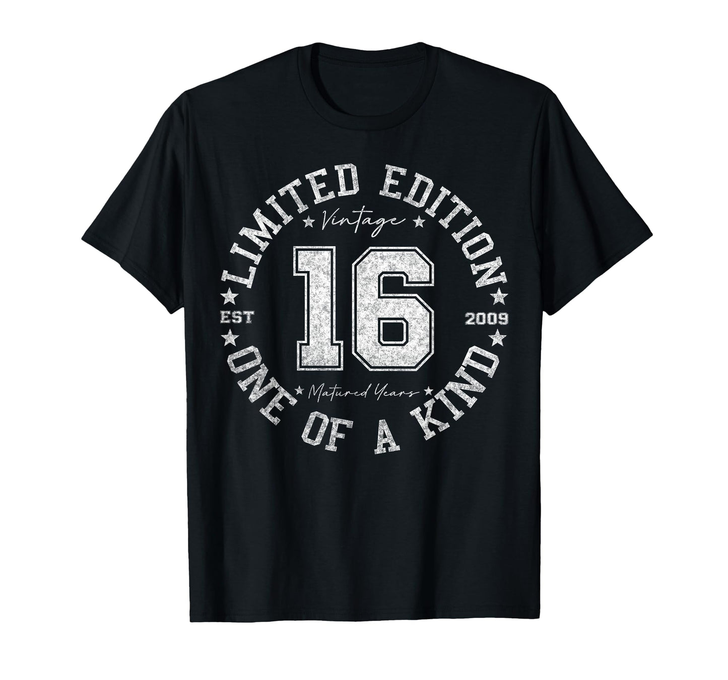 16 Year Old Gifts Vintage 2009 Limited Edition 16th Birthday T-Shirt