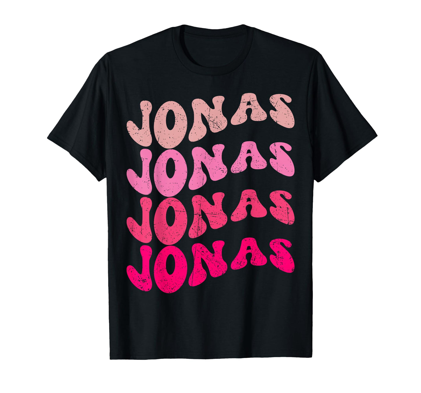 Jonas Family Name I Love My Jonas Personalized Vintage T-Shirt