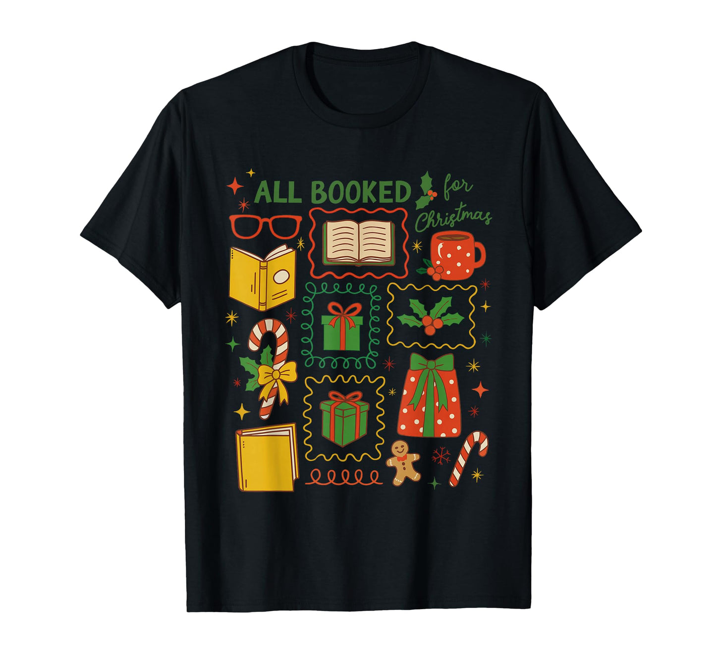 All Books for Christmas,Christmas Book Club,Seasons Readings T-Shirt
