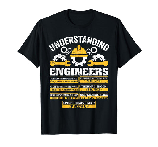 Funny Engineer Shirt For Men Women Mechanical Engineering T-Shirt