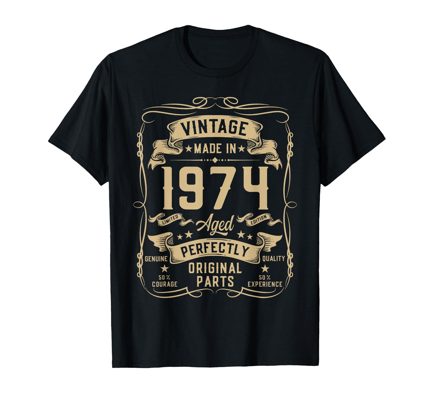 Vintage 1974 51yr 51st Birthday Gifts for Men 51 Years Old T-Shirt