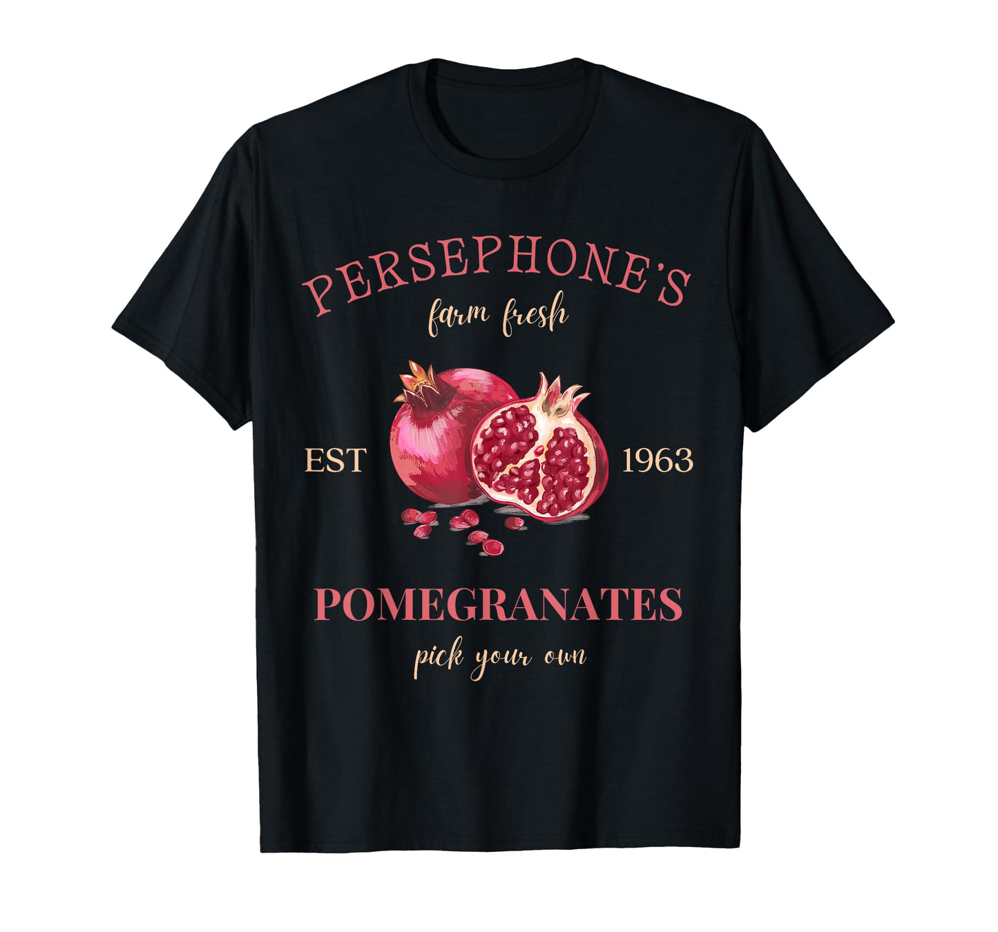 Persephone's Pomegranates Lover Ancient Greek Mythology T-Shirt