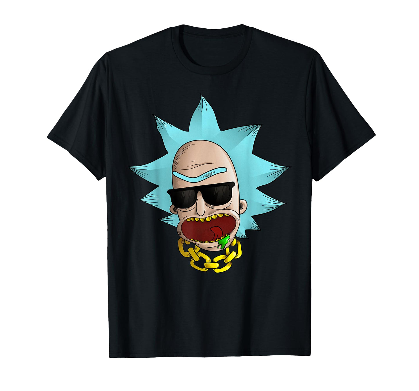 Mademark x Rick and Morty - Rick and Morty Shirt Cool Chained Reaction T-Shirt T-Shirt