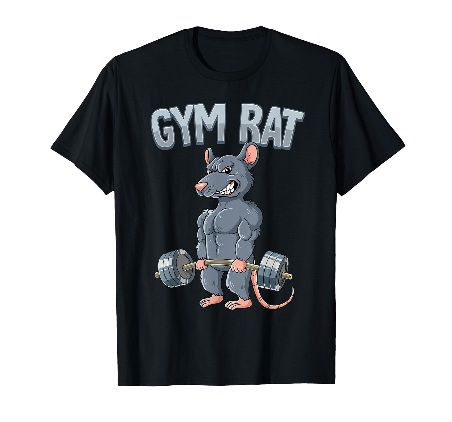 Weight Training Deadlift Gym Rat T-Shirt
