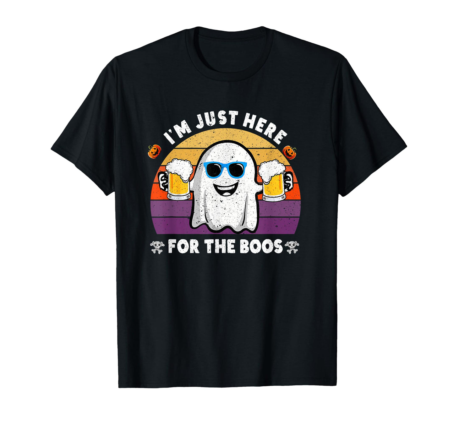 Halloween I'm Just Here for The Boos Costume T-Shirt