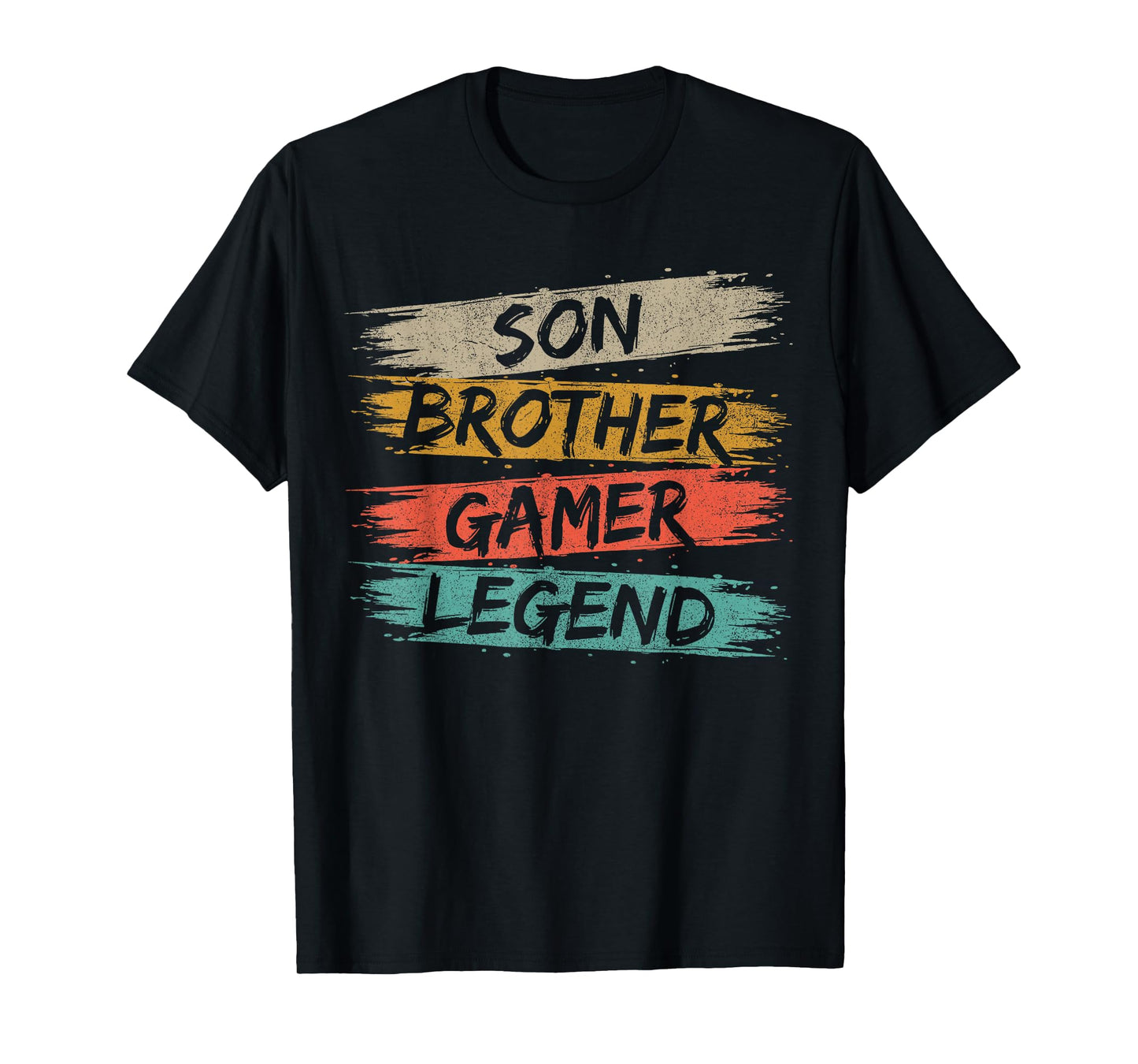 Funny Gamer Vintage Video Games For Boys Brother Son T-Shirt