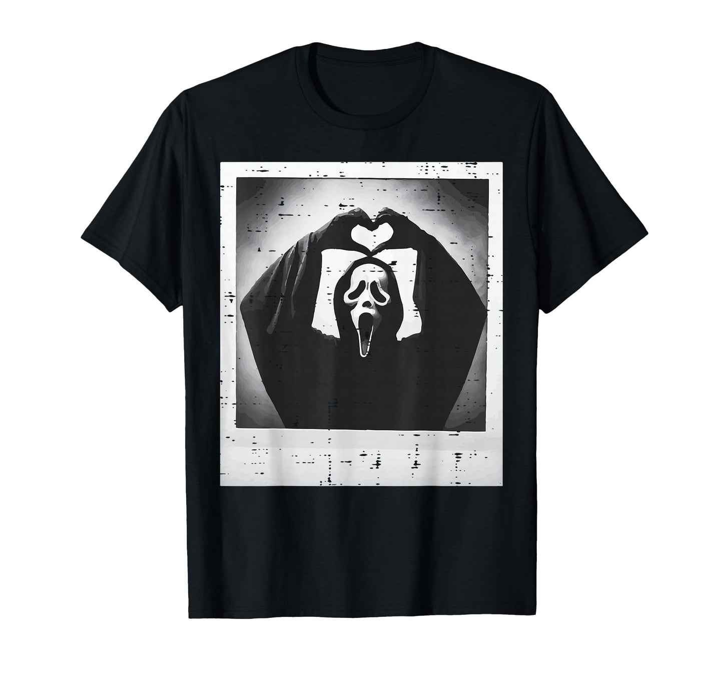 Halloween Scary Face Hand Heart Horror Costume Men Women Kid T-Shirt