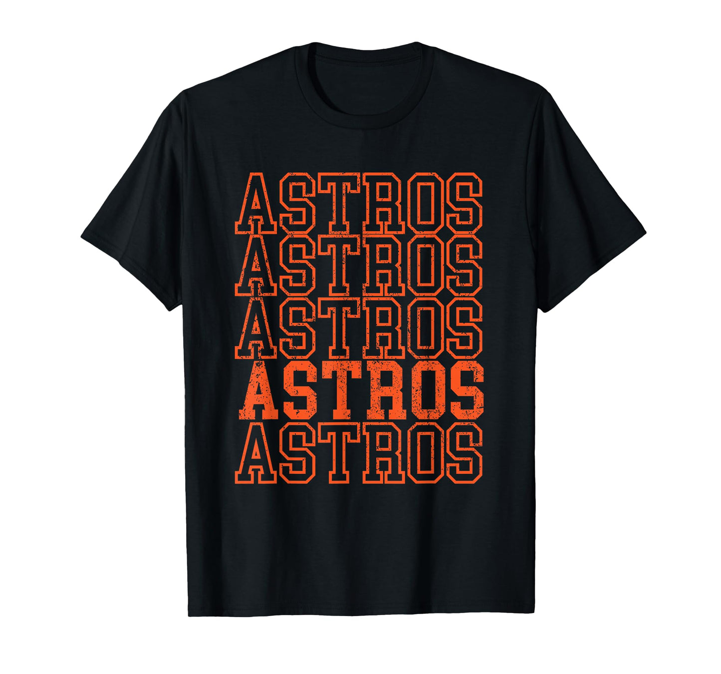 Vintage Astros Retro Style 70s-80s First Name T-Shirt