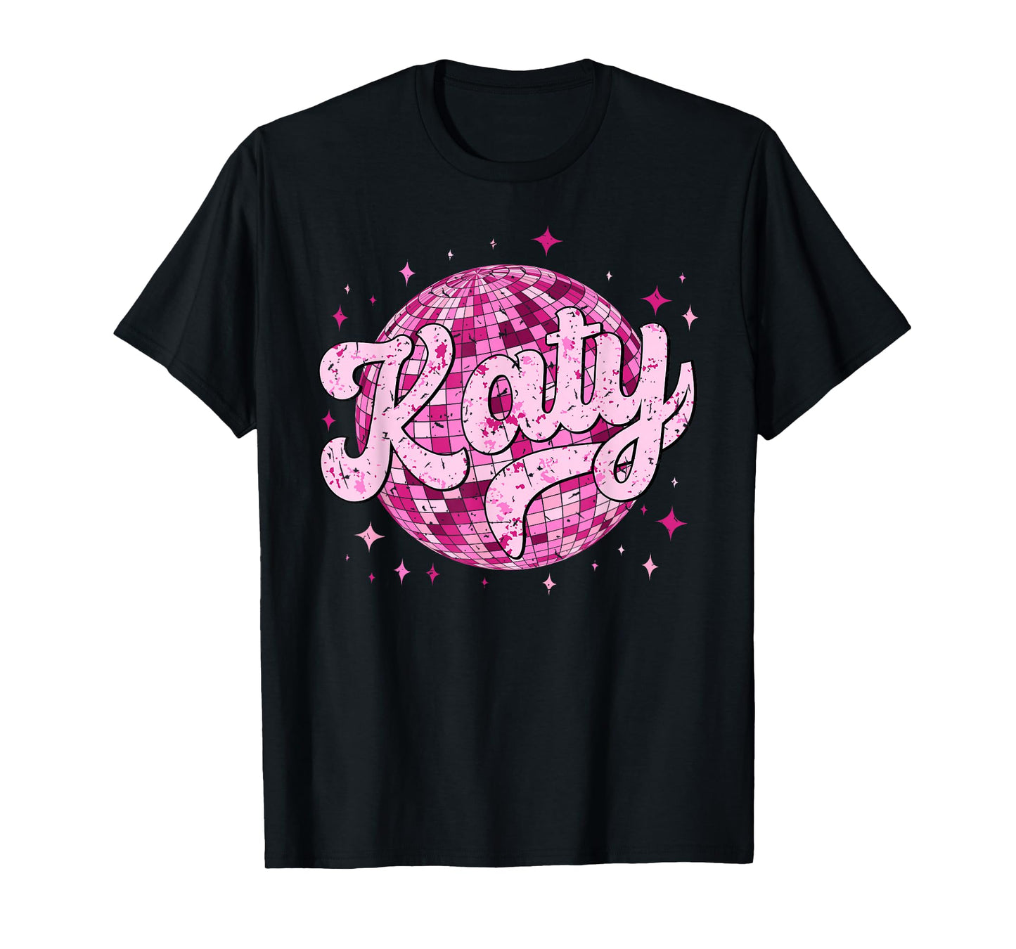 Retro Katy First Name I Love Katy Groovy 80's Vintage T-Shirt