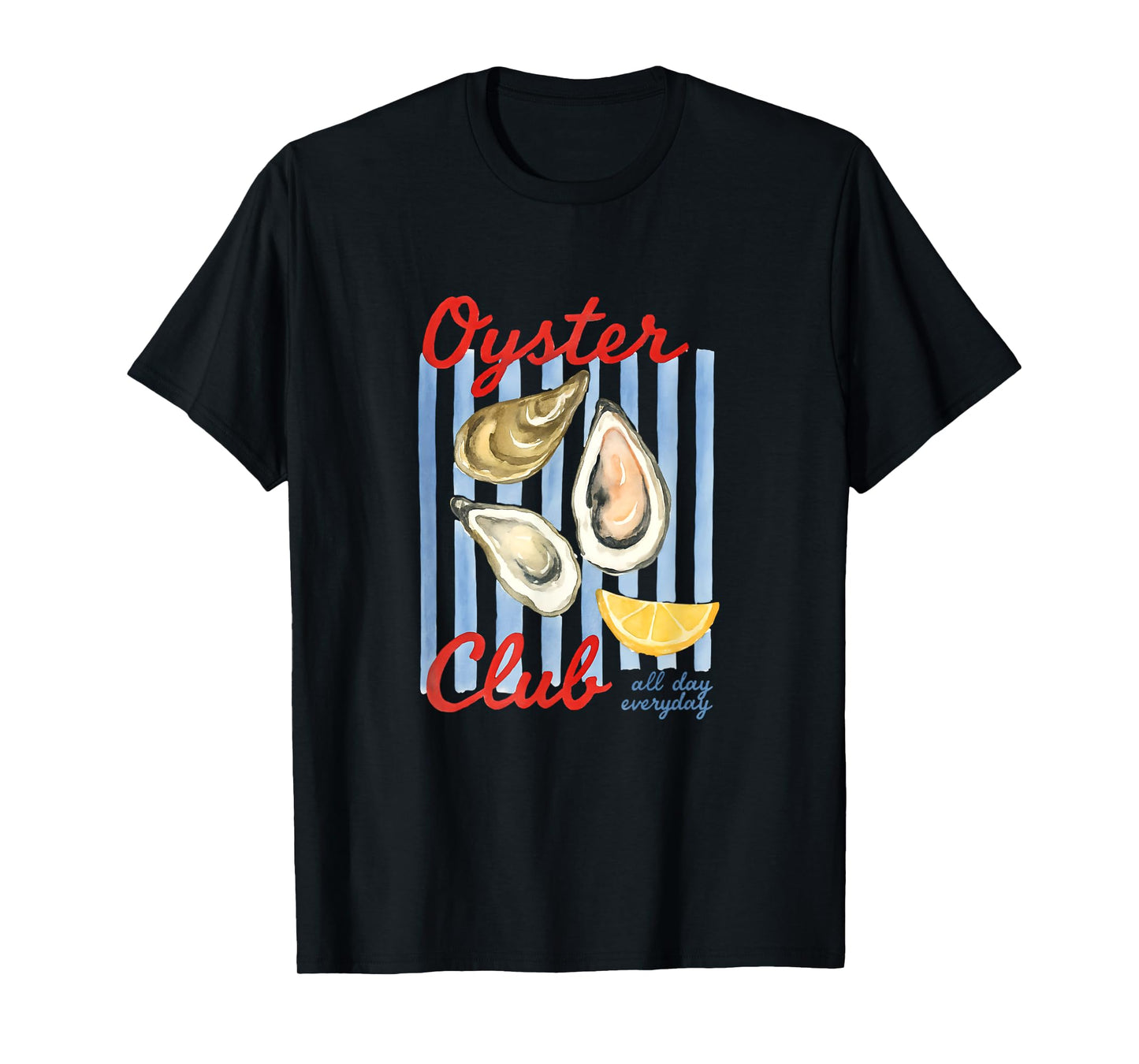 Oyster Club oyster summer vacation holiday vintage T-Shirt