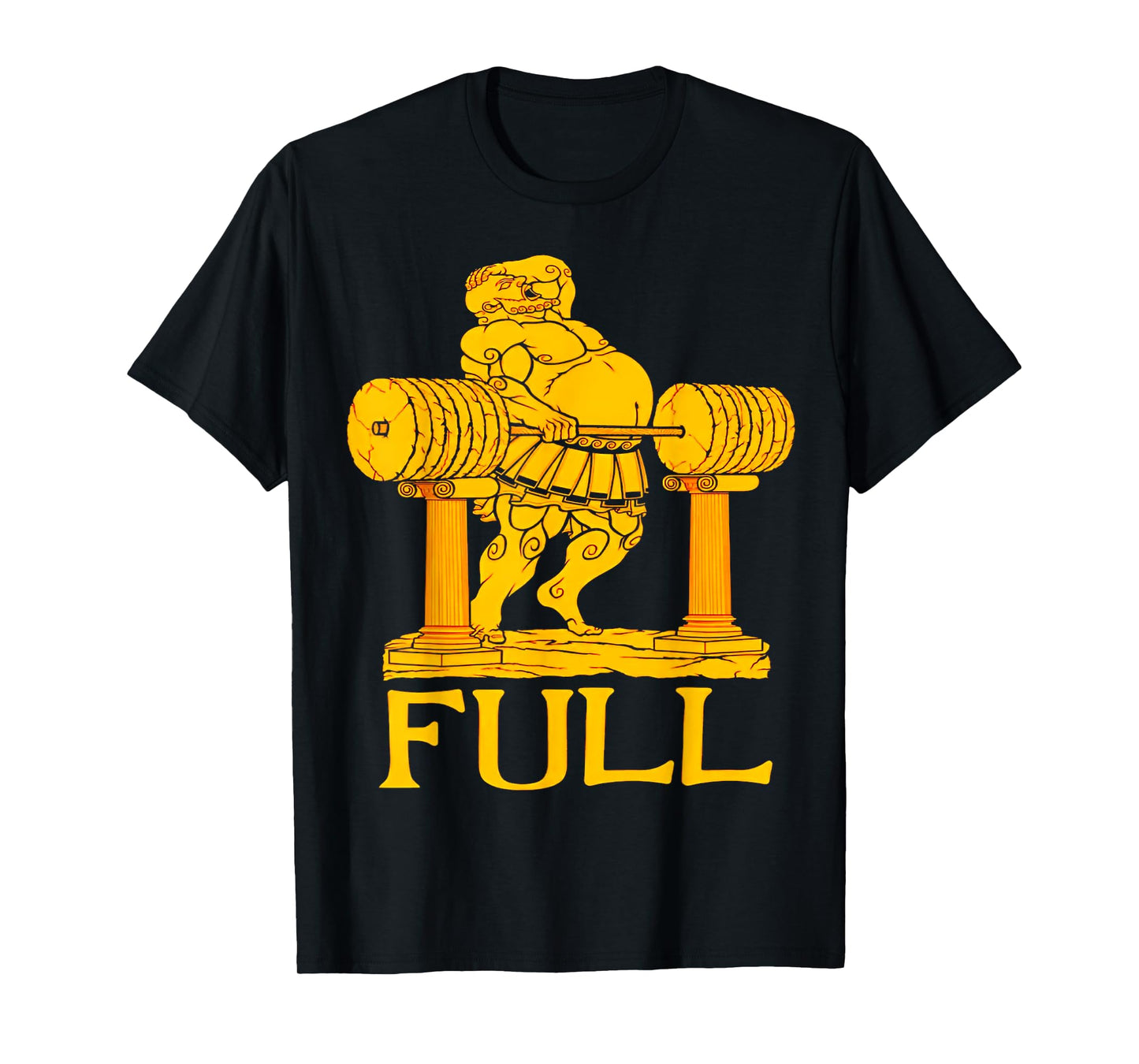 FULL Gym Powerlifting Bodybuilding Weightlifting Workout Gym T-Shirt