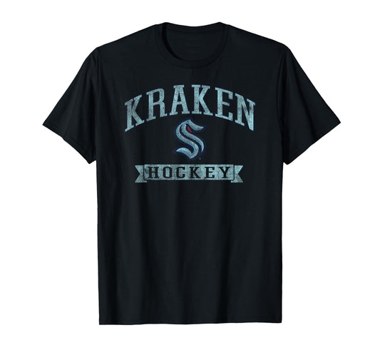 Seattle Kraken Vintage Hockey Officially Licensed T-Shirt