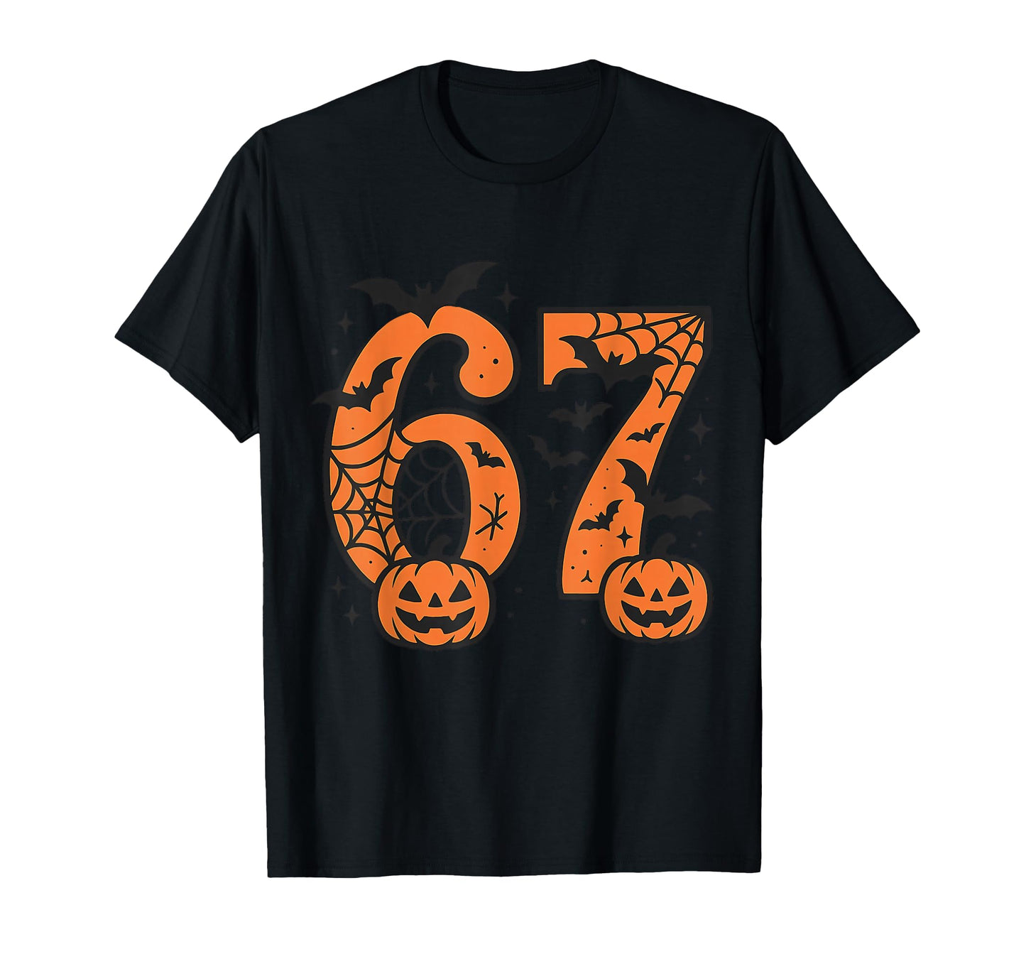 Funny 67 Six Seven Couple Matching Halloween Costume Meme T-Shirt