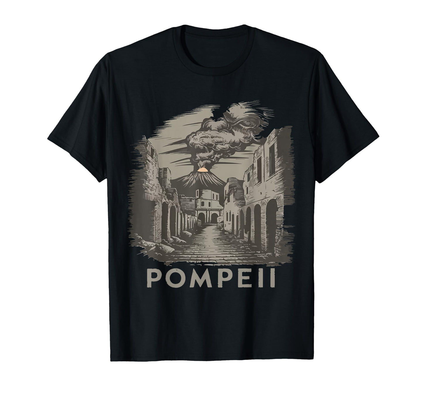 Italy Volcano Pompeii Outfit Roman Empire Souvenir T-Shirt