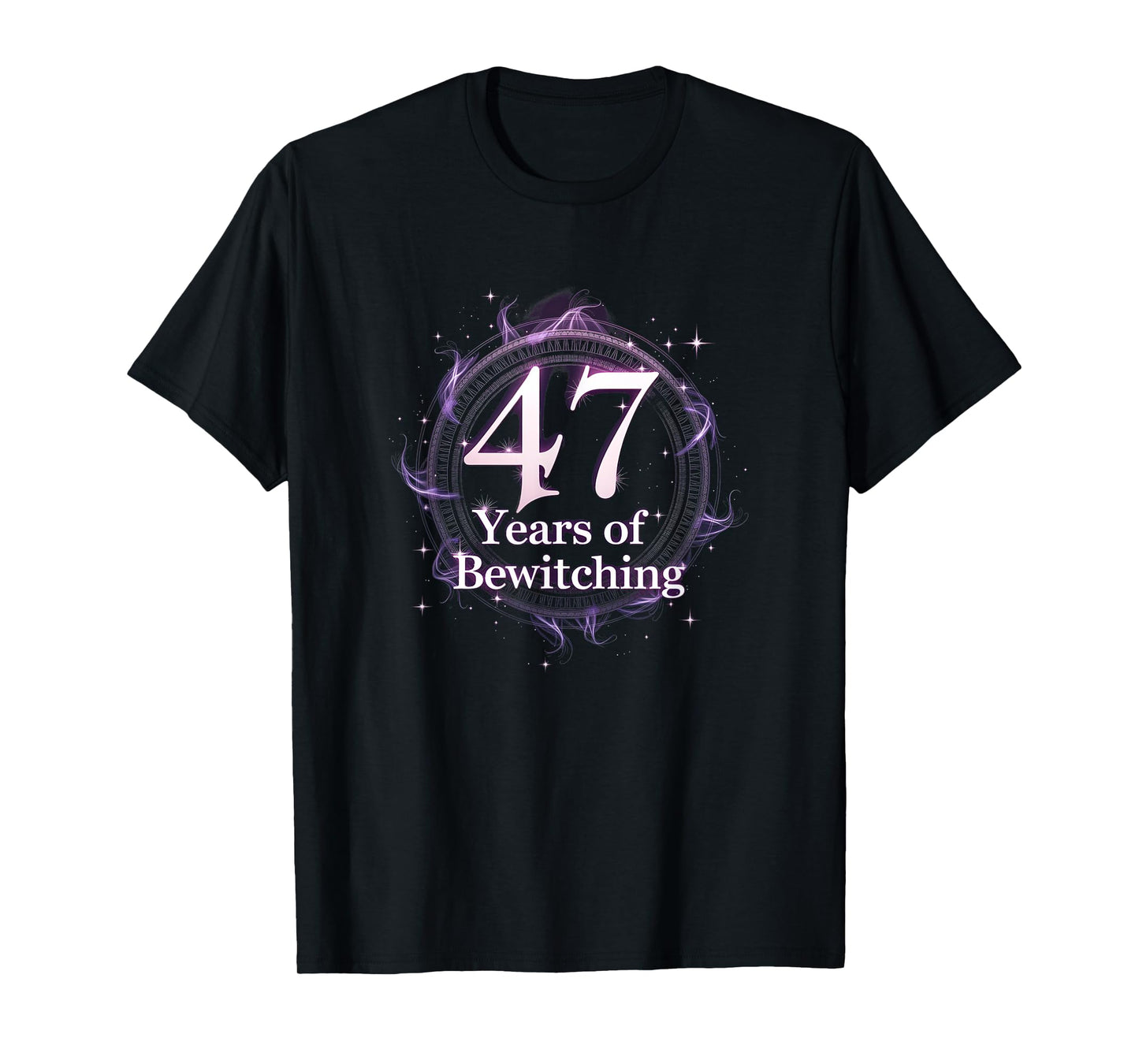 Birthday Gift: 47 Years of Bewitching Magical Celebration T-Shirt