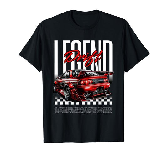 Cool Retro Vintage Japanese JDM Tokyo Japan Drift Race Car T-Shirt