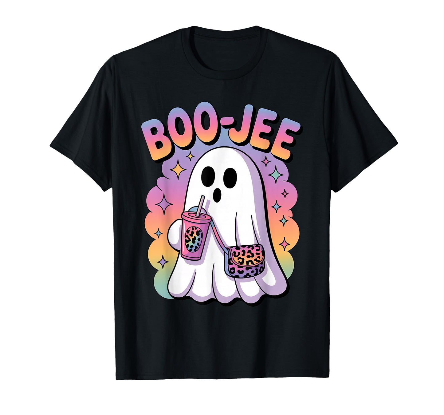 Ghost Boujee Halloween Trick or Treat Costume Toddler Kids T-Shirt