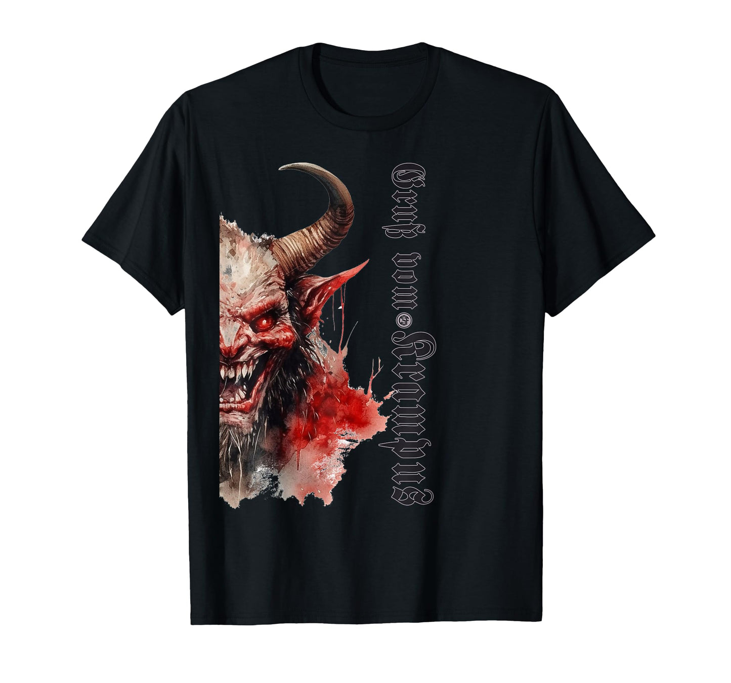 Greeting from Krampus Christmas Legend Figure T-Shirt