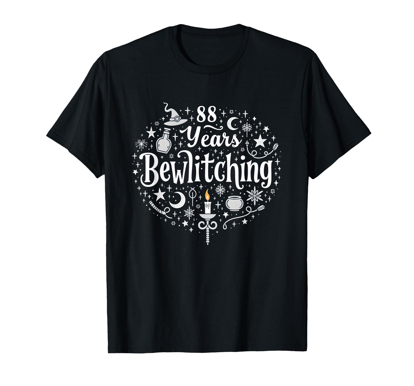 88 Years Bewitching Birthday Gift Magical Celebration T-Shirt