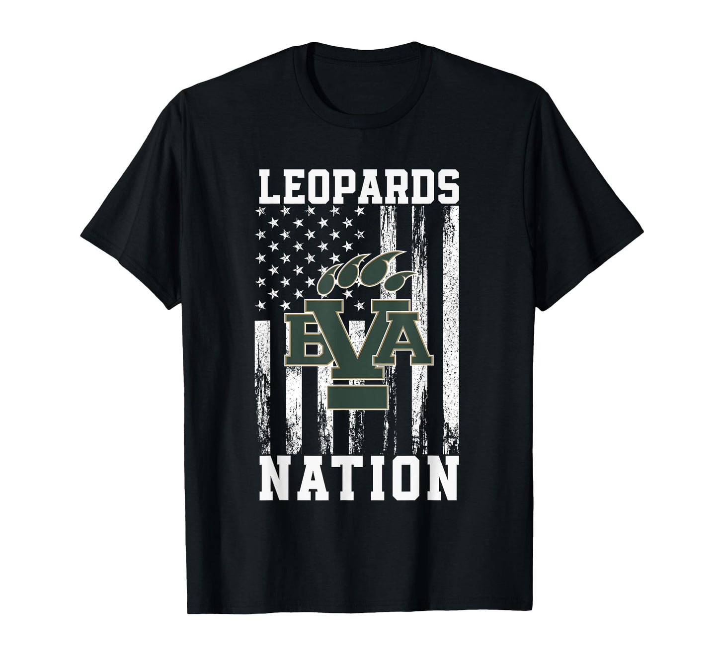 Belle Vernon Area Leopards Logo Nation HS T-Shirt