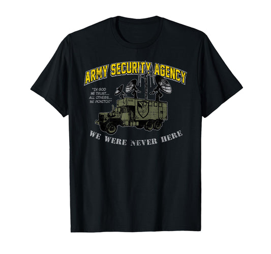 American Marauder: Army Security Agency Listener Truck T-Shirt
