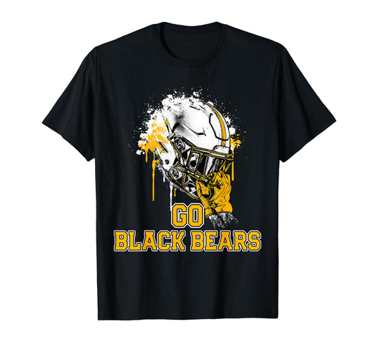 River View Black Bears Rising Helmet GO! T-Shirt