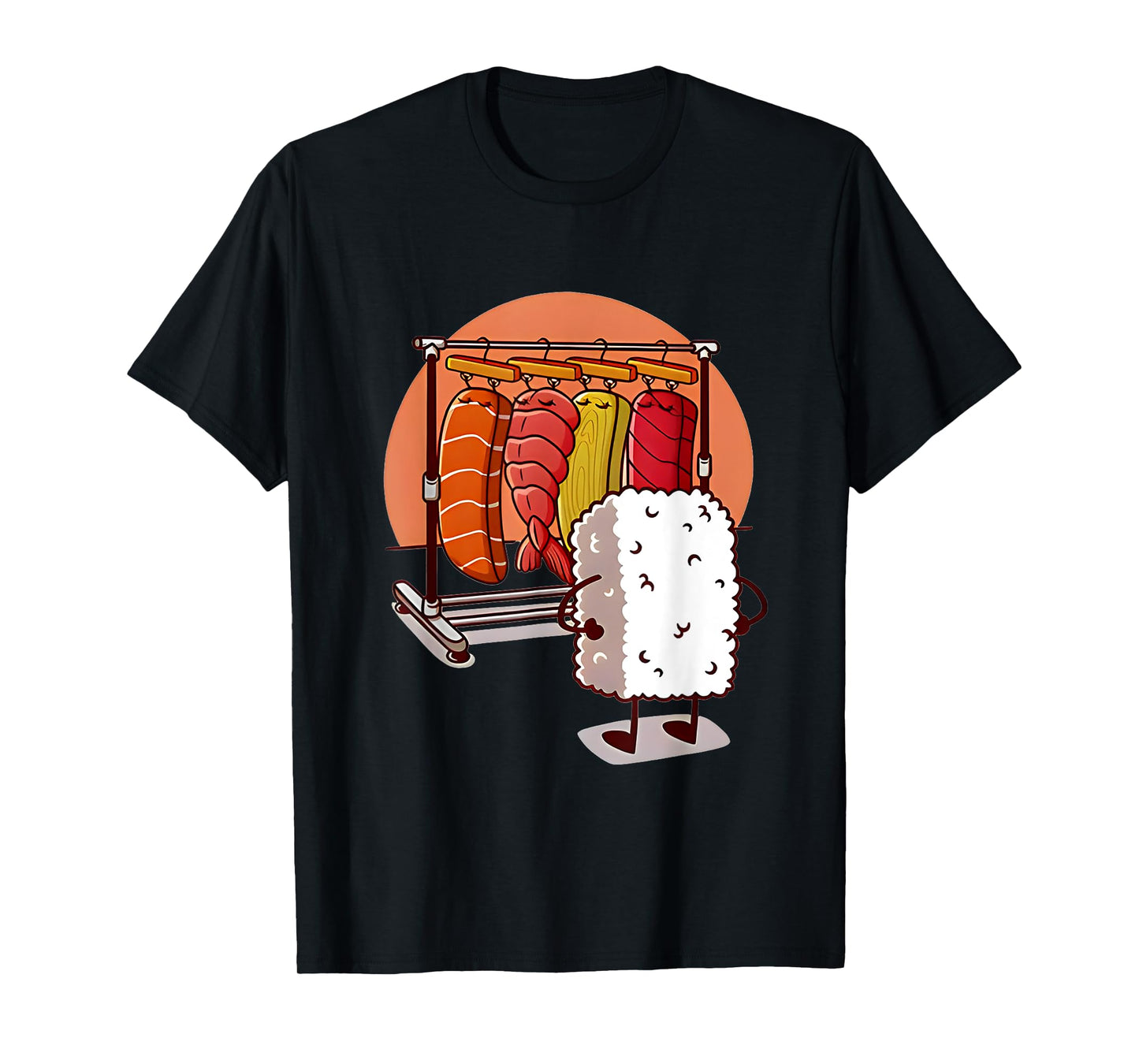 Which One Should I Wear Today Washed Sushi Japanese Food T-Shirt