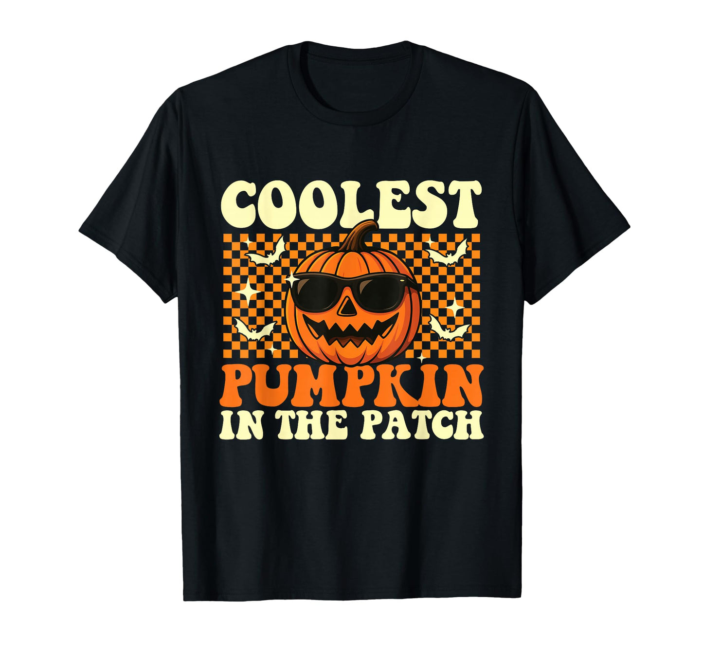 Coolest Pumpkin in The Patch - Spooky Halloween Costume T-Shirt